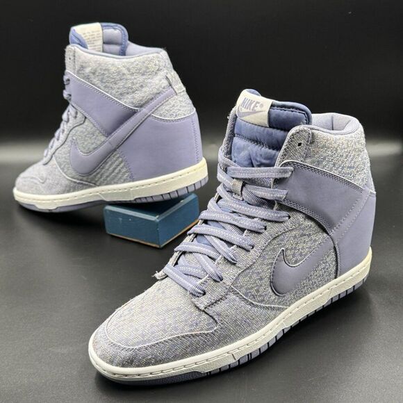 Wmns Nike Dunk Sky High Wedge TXT 'Iron Purple' - Picture 6 of 10